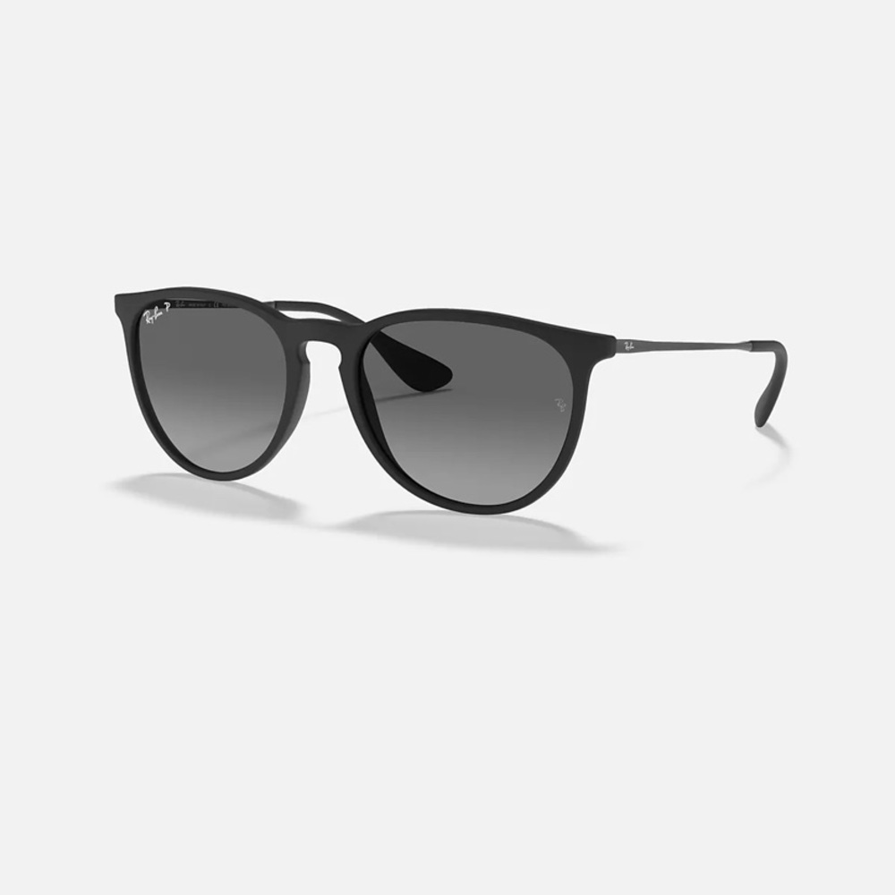 Ray-Ban Polarized Sunglasses Shades - Erika in Matte Black